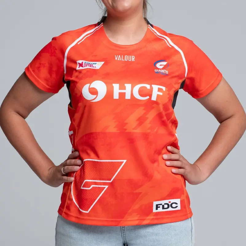 Giants Netball Classic Warm Up Tee 1