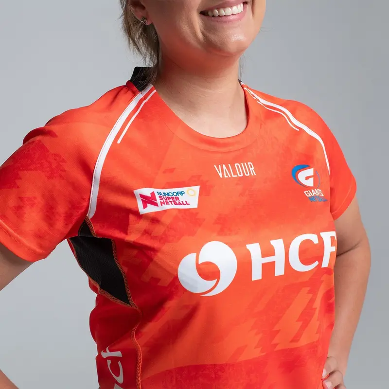 Giants Netball Classic Warm Up Tee 10