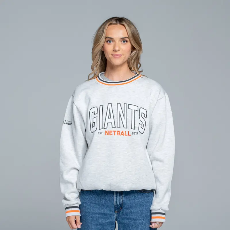 Giants Netball Fleece Crew 1