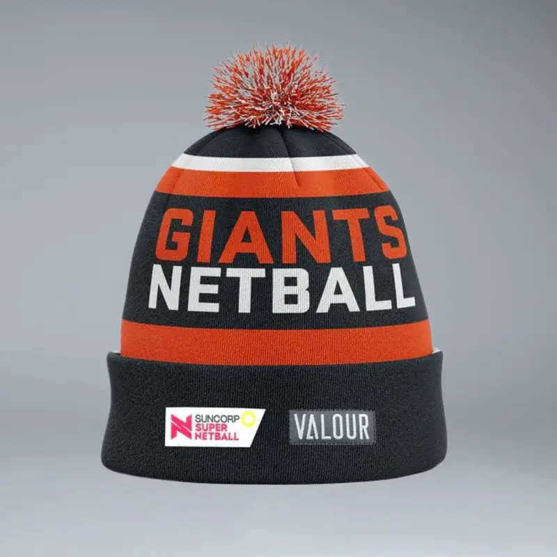 Giants Netball Supporter Beanie 1