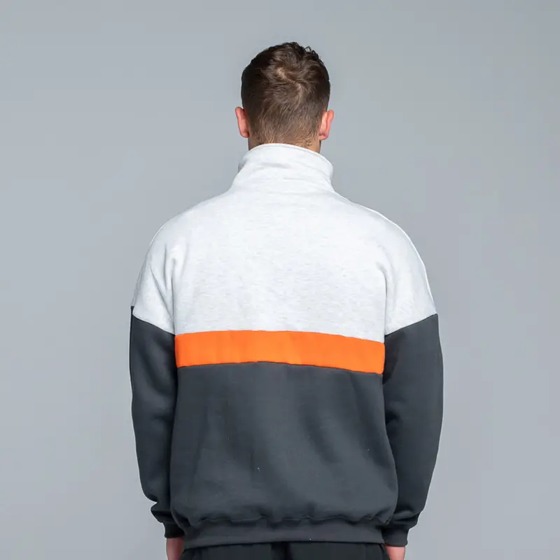 Giants Netball Tri Colour Half Zip Fleece Top 5