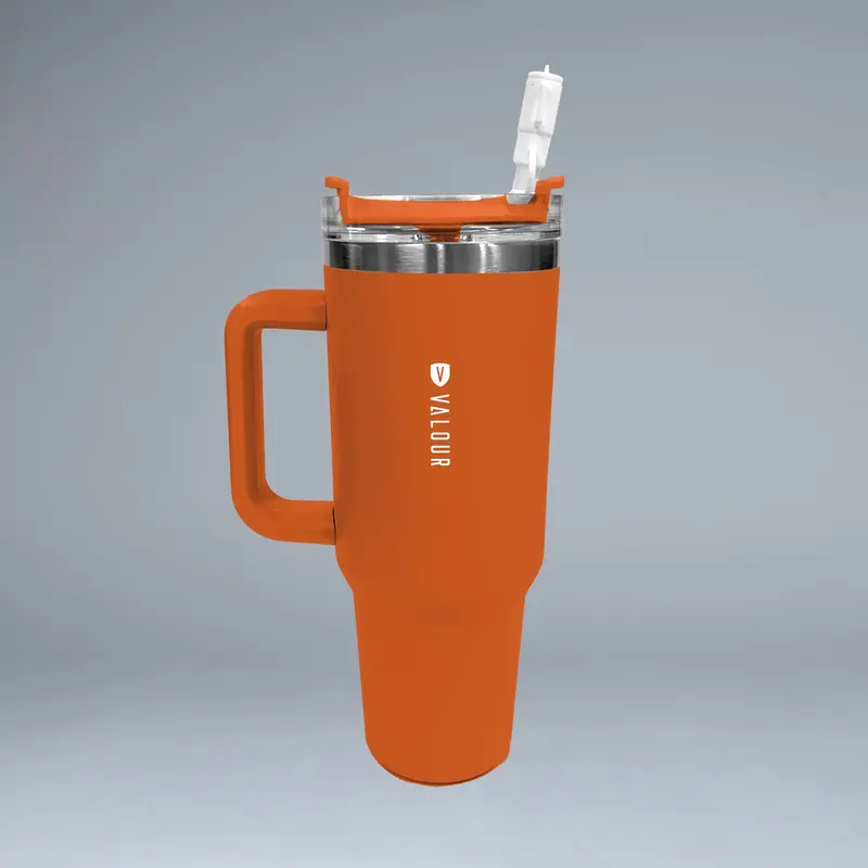 Giants Orange 1.2L Metal Tumbler With Handle 2