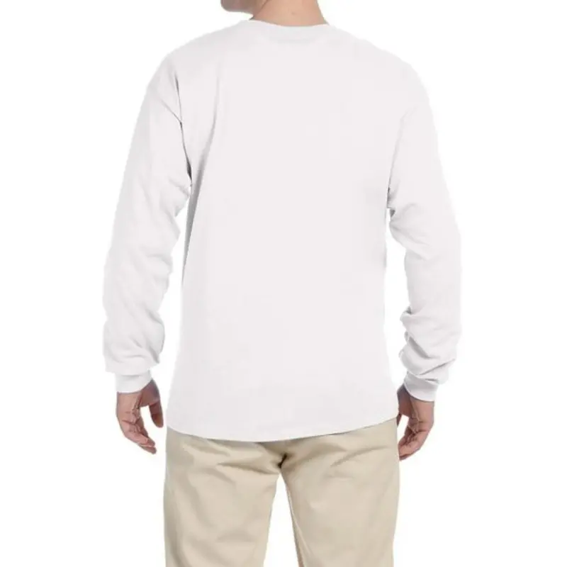 Gildan G240 Men's Ultra Cotton Long-Sleeve T-Shirt - Sport Grey 7