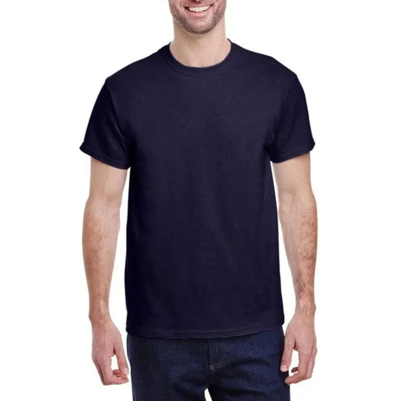 Gildan G500 Men's Short Sleeve Crew Neck T-Shirt - Navy 1