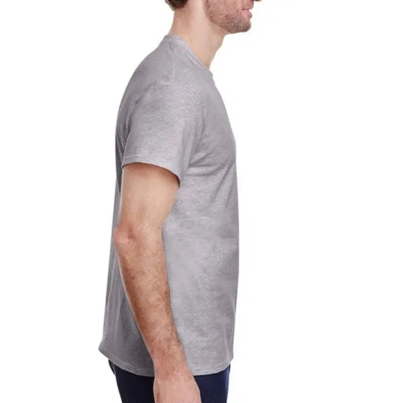 Gildan G500 Men's Short Sleeve Crew Neck T-Shirt - Sport Grey 2
