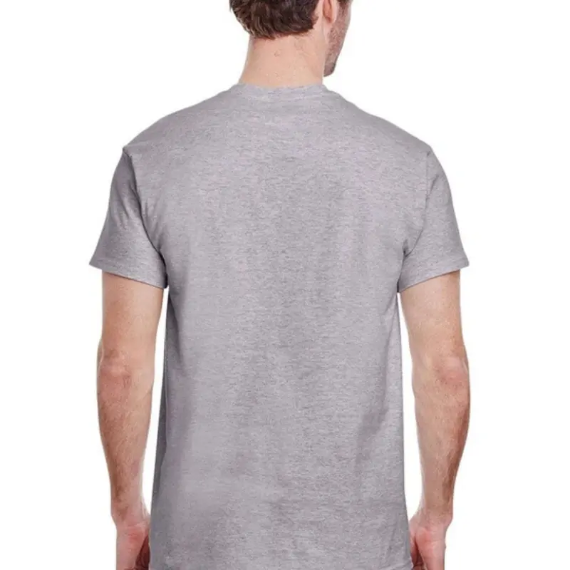 Gildan G500 Men's Short Sleeve Crew Neck T-Shirt - Sport Grey 3