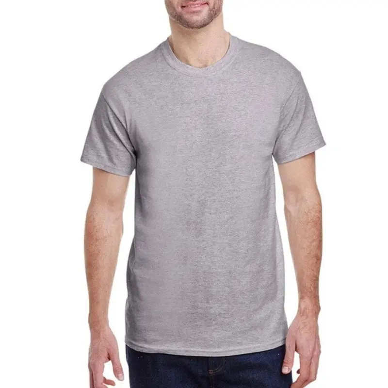 Gildan G500 Men's Short Sleeve Crew Neck T-Shirt - Sport Grey 4
