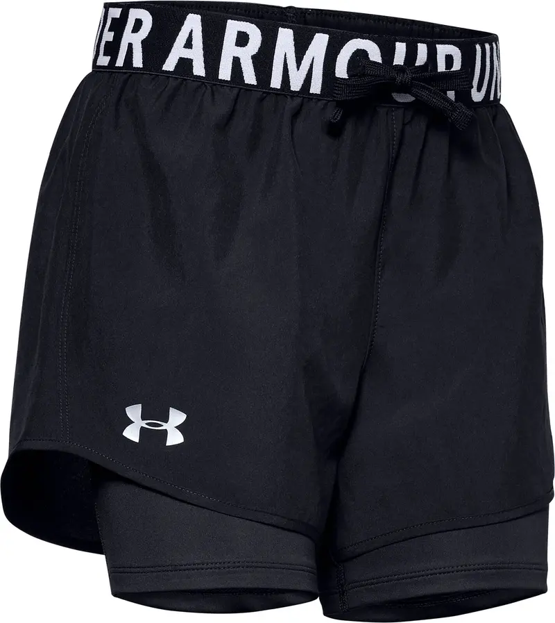 Girls' Heatgear® Armour 2-In-1 Shorts 1351695-002 1
