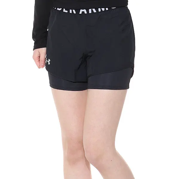 Girls' Heatgear® Armour 2-In-1 Shorts 1351695-002 3