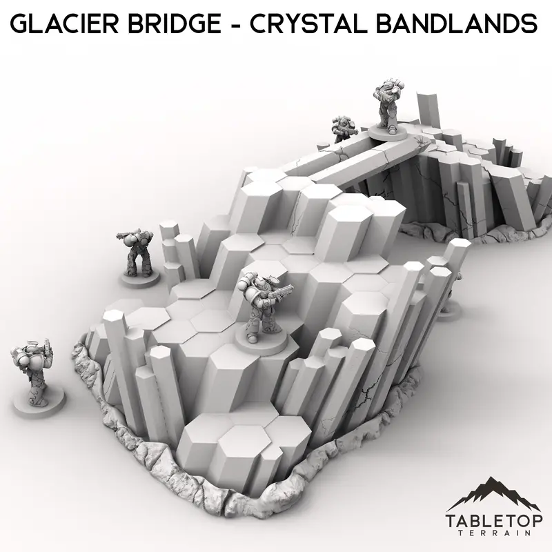Glacier Bridge - Crystal Bandlands 1
