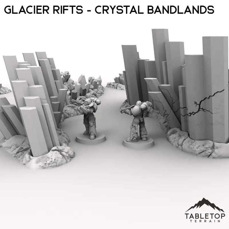 Glacier Rifts - Crystal Bandlands 4
