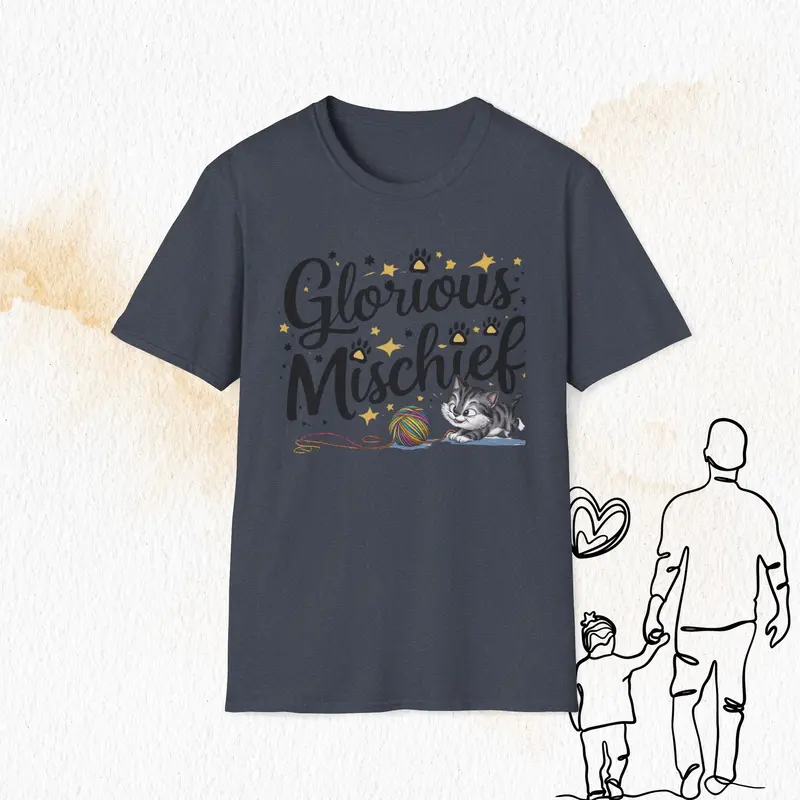Glorious Mischief Cotton Men T-Shirt 11