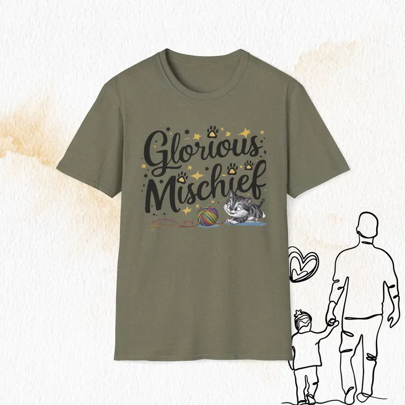 Glorious Mischief Cotton Men T-Shirt 11