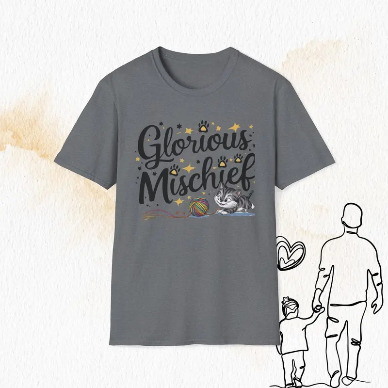 Glorious Mischief Cotton Men T-Shirt 12