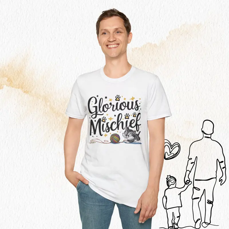 Glorious Mischief Cotton Men T-Shirt 17