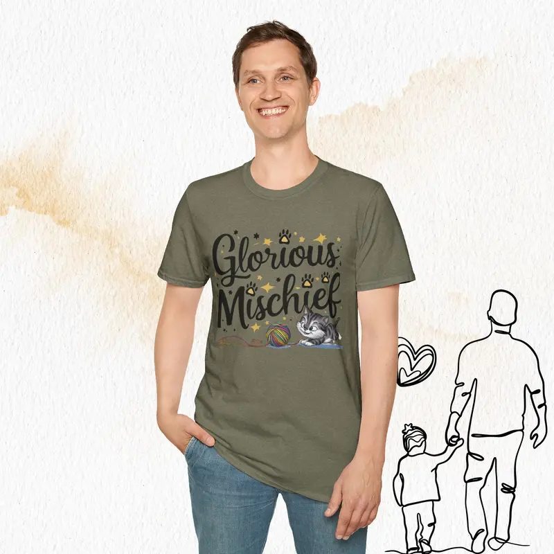 Glorious Mischief Cotton Men T-Shirt 19