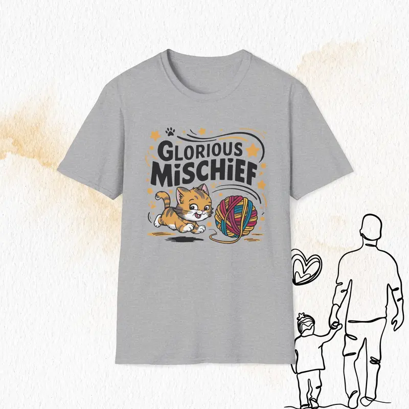 Glorious Mischief Cotton Men T-Shirt 2