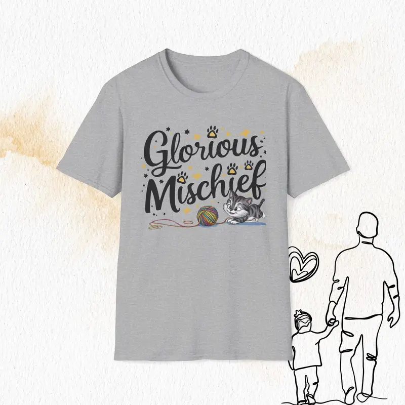 Glorious Mischief Cotton Men T-Shirt 2