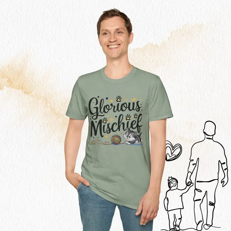 Glorious Mischief Cotton Men T-Shirt 20