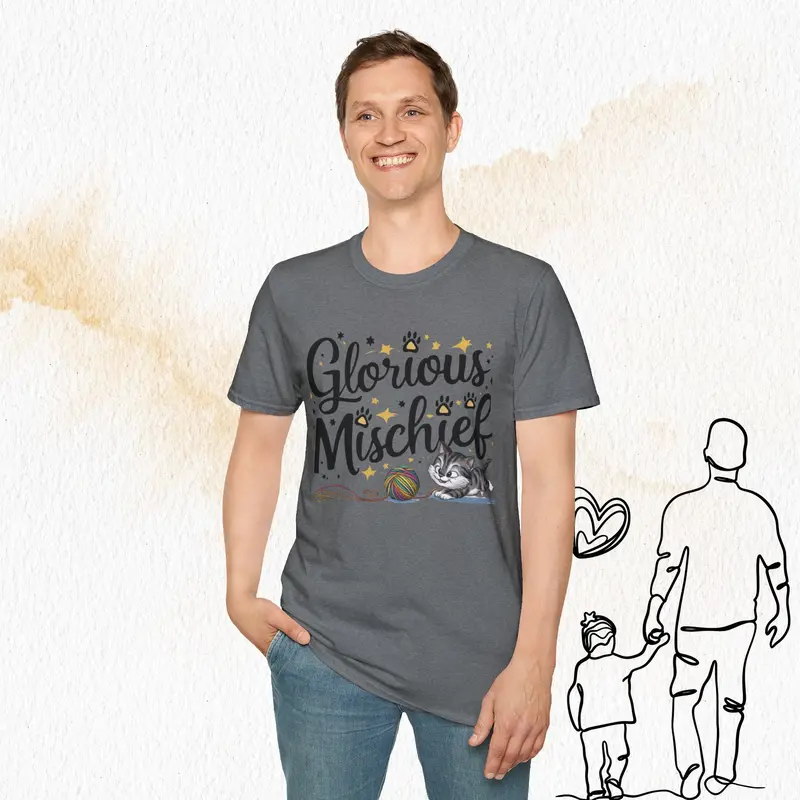 Glorious Mischief Cotton Men T-Shirt 21