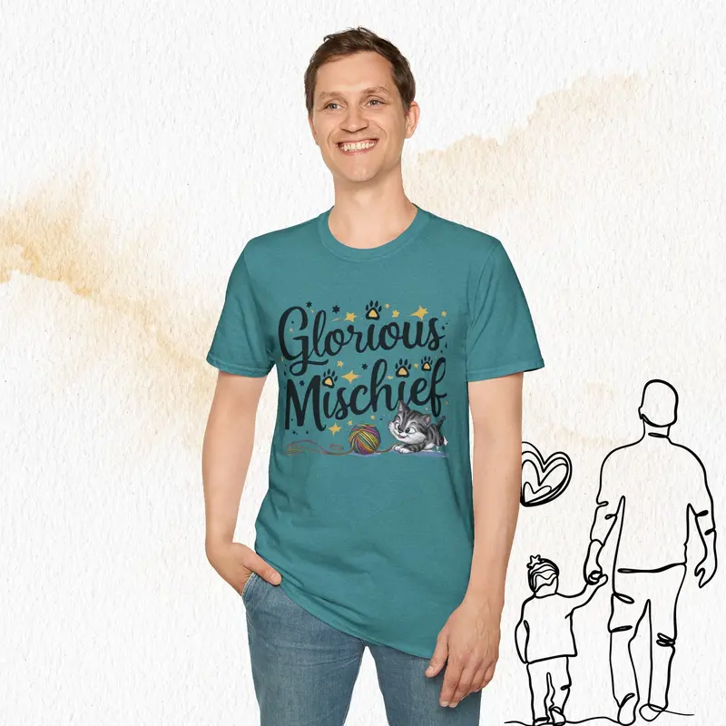 Glorious Mischief Cotton Men T-Shirt 22