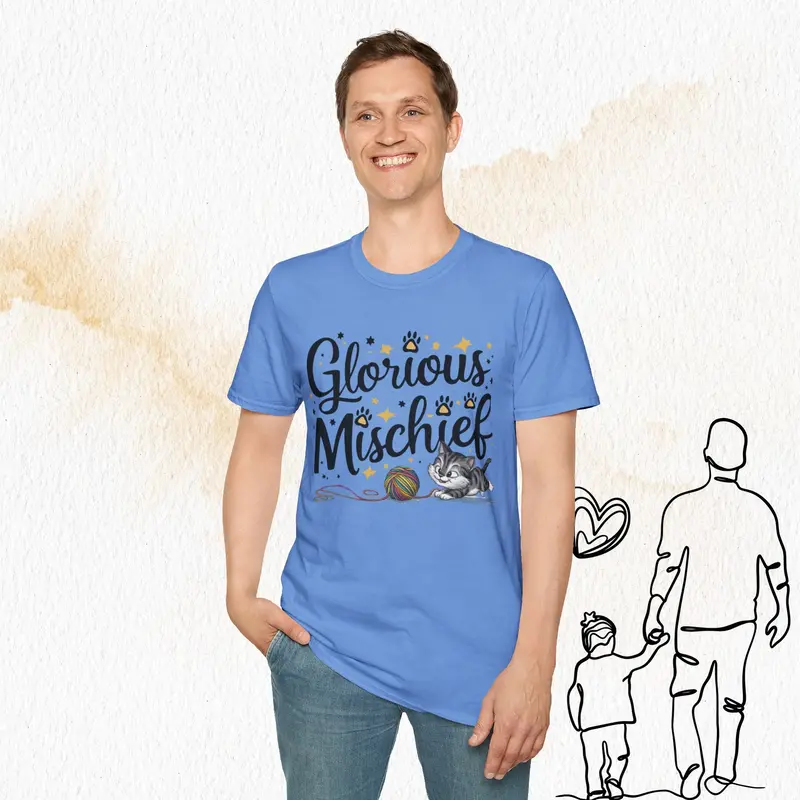 Glorious Mischief Cotton Men T-Shirt 23