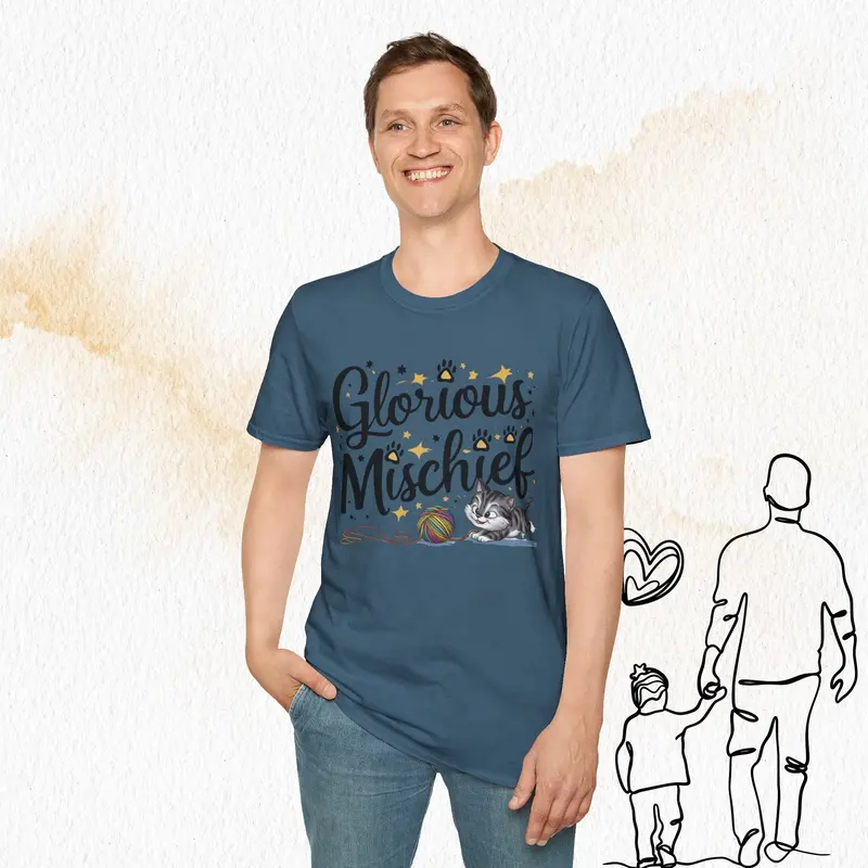 Glorious Mischief Cotton Men T-Shirt 24