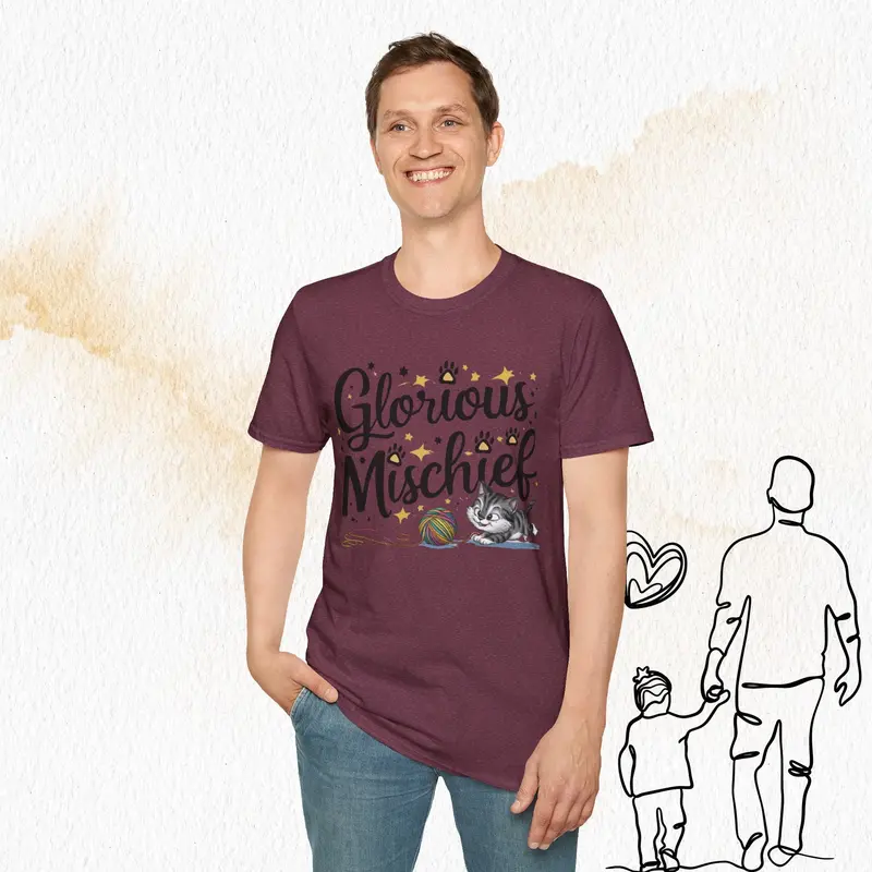 Glorious Mischief Cotton Men T-Shirt 27