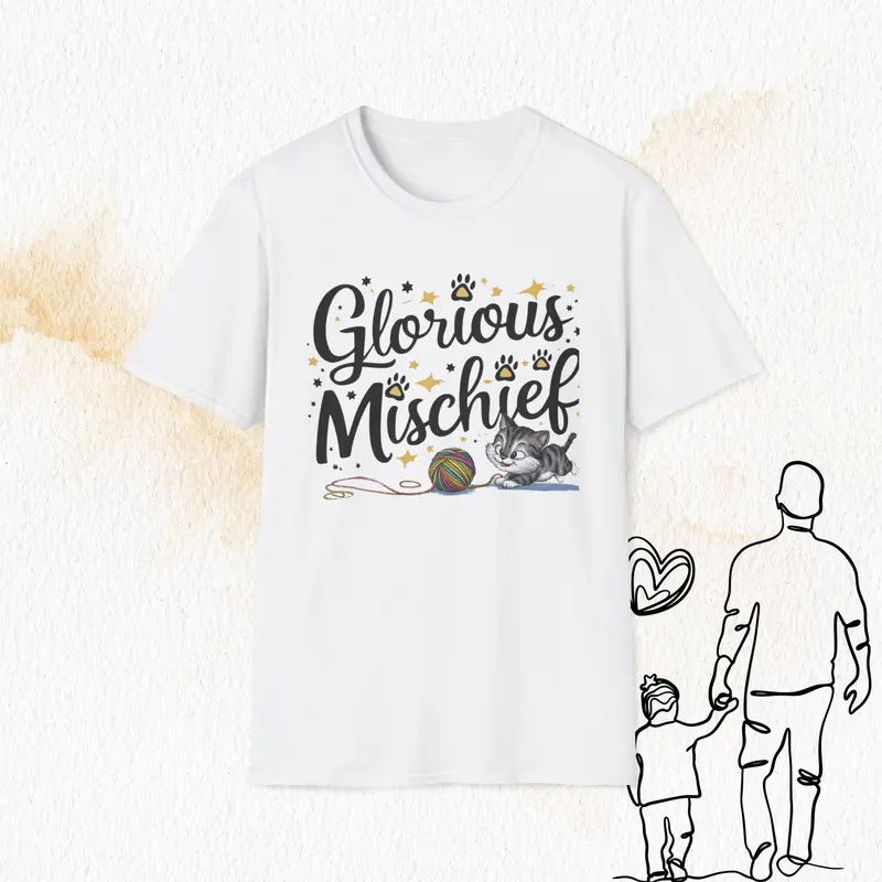 Glorious Mischief Cotton Men T-Shirt 3