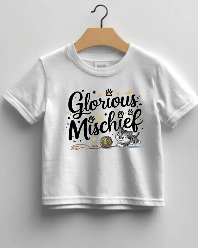 Glorious Mischief Infant Cotton T-Shirt 1