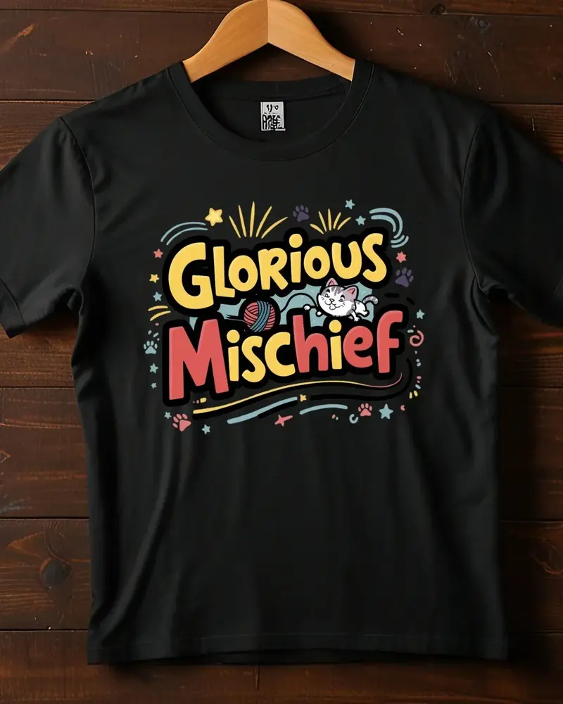 Glorious Mischief Kid Cotton T-Shirt 1