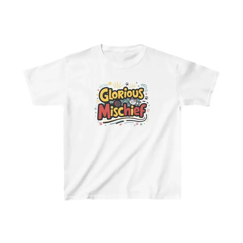 Glorious Mischief Kid Cotton T-Shirt 10