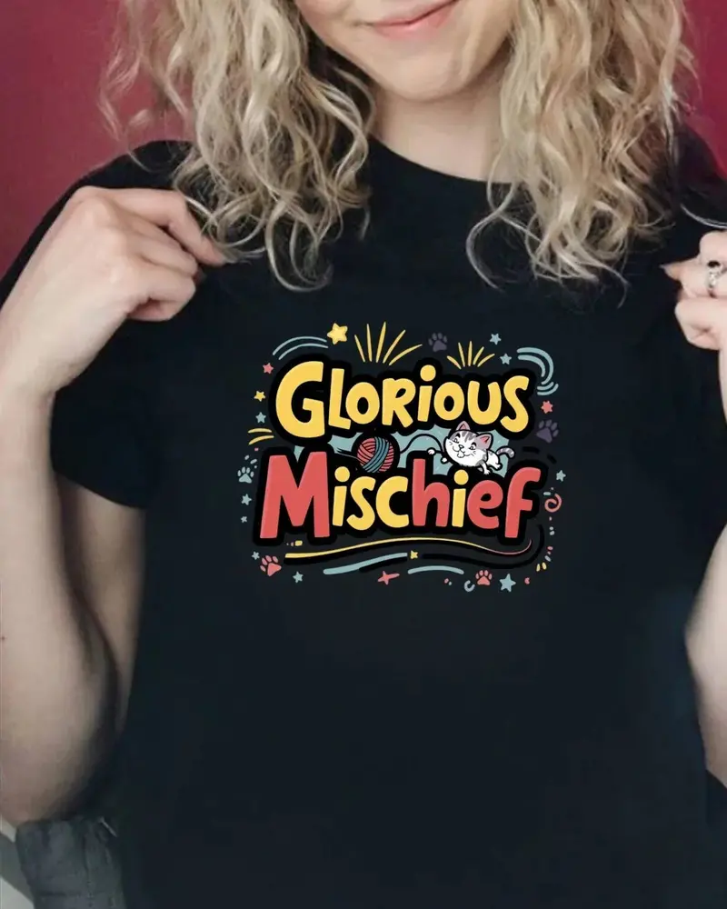 Glorious Mischief Kid Cotton T-Shirt 3