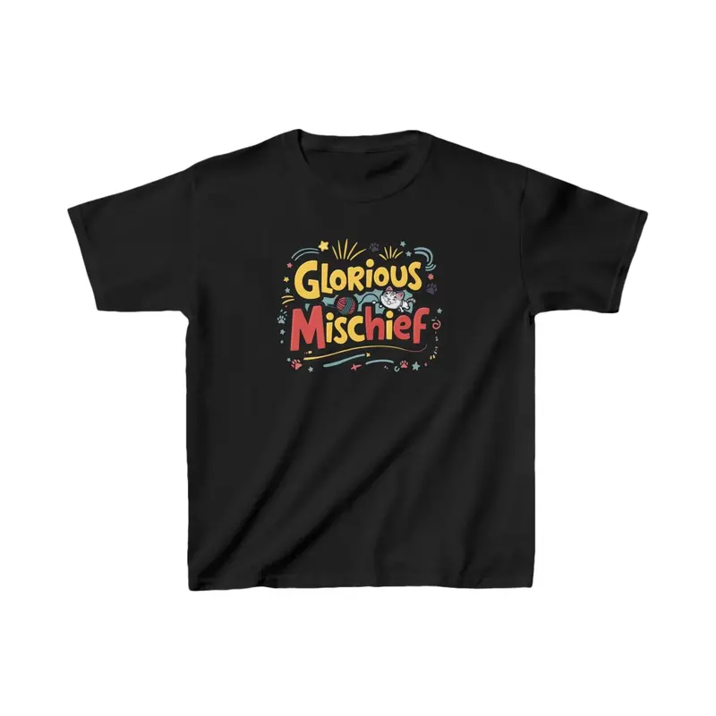Glorious Mischief Kid Cotton T-Shirt 5