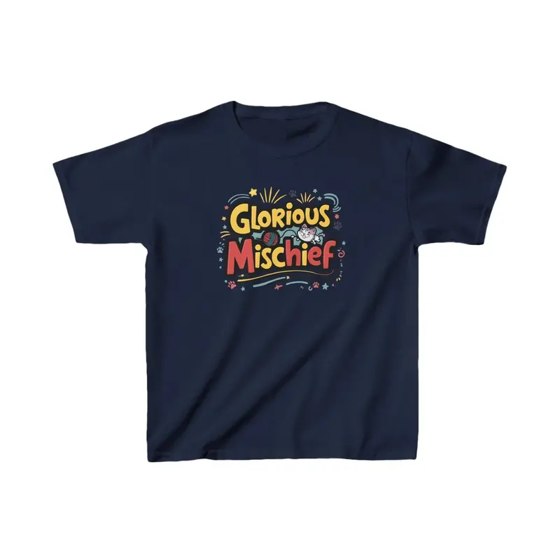 Glorious Mischief Kid Cotton T-Shirt 7