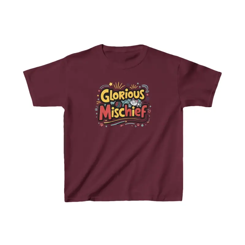 Glorious Mischief Kid Cotton T-Shirt 8