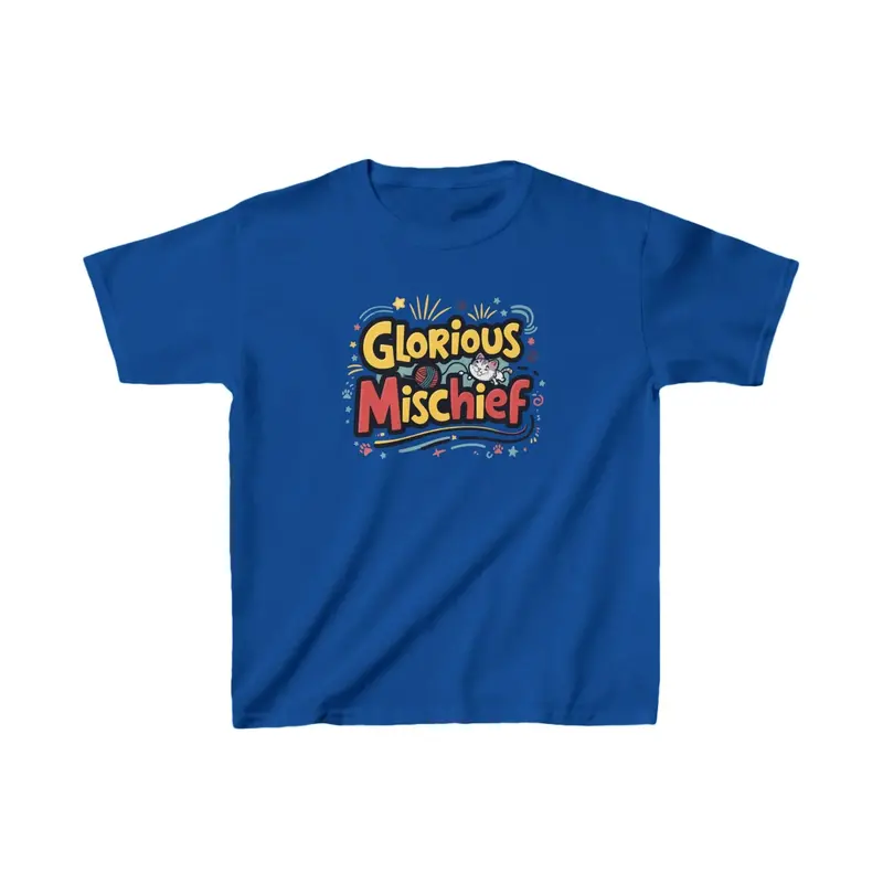 Glorious Mischief Kid Cotton T-Shirt 8