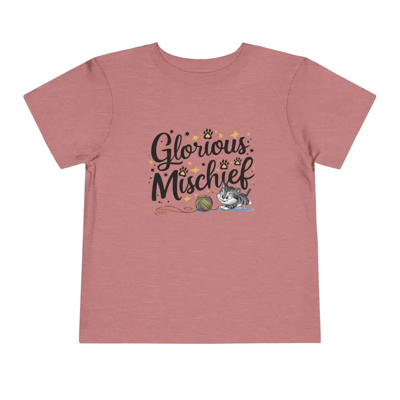 Glorious Mischief Toddler Cotton T-Shirt 11