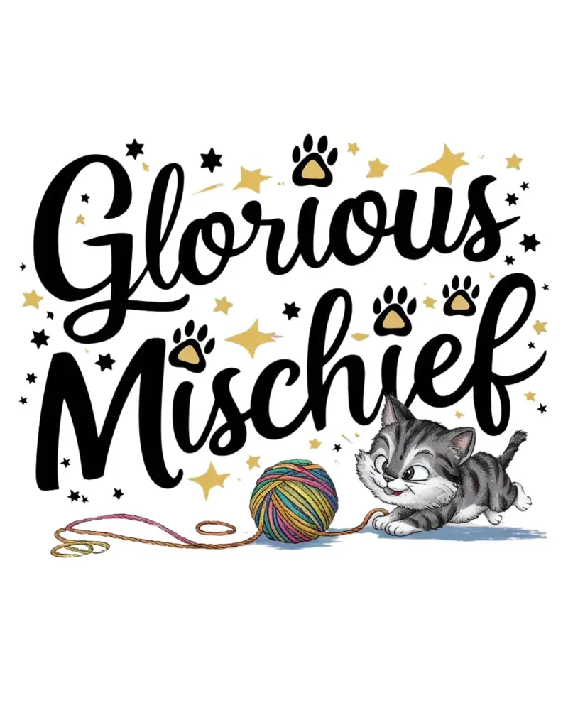 Glorious Mischief Toddler Cotton T-Shirt 2