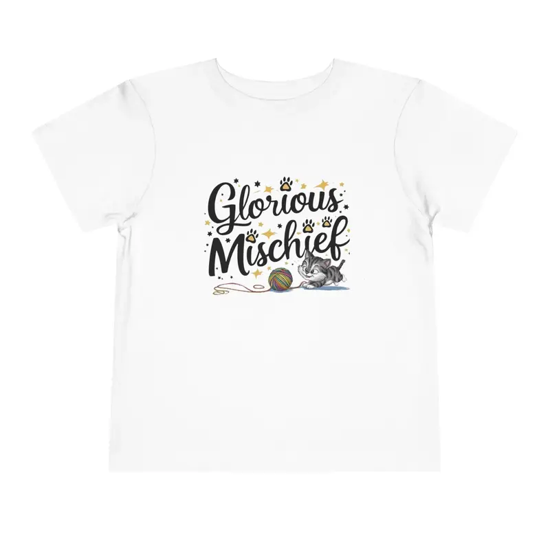 Glorious Mischief Toddler Cotton T-Shirt 6
