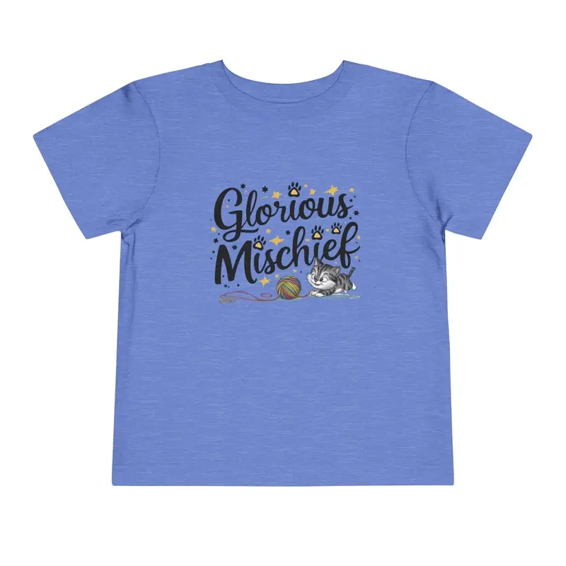 Glorious Mischief Toddler Cotton T-Shirt 9