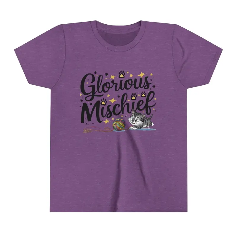 Glorious Mischief Youth Heavy Cotton T-Shirt 11