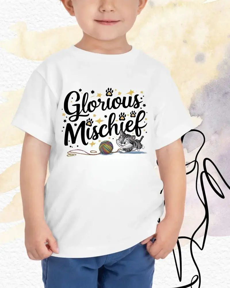 Glorious Mischief Youth Heavy Cotton T-Shirt 2