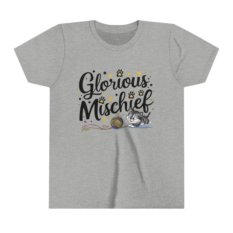 Glorious Mischief Youth Heavy Cotton T-Shirt 8