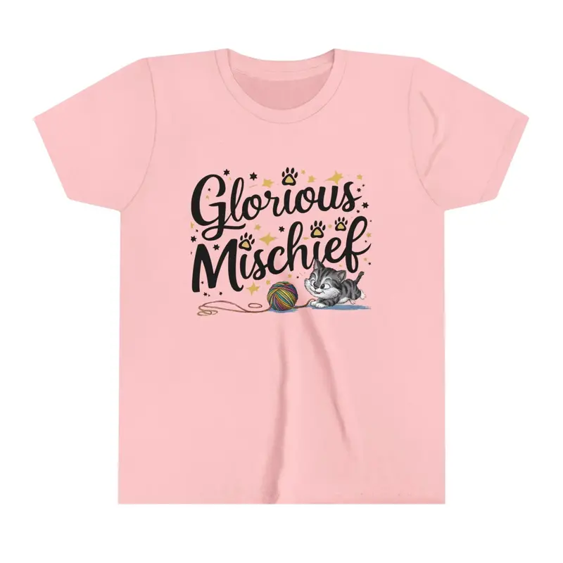Glorious Mischief Youth Heavy Cotton T-Shirt 8