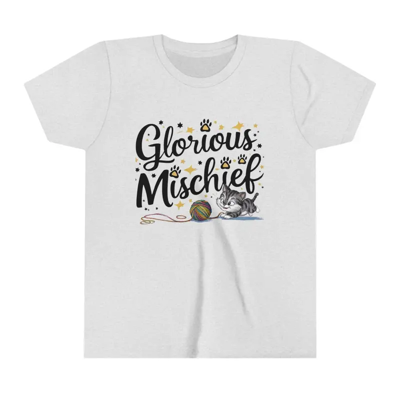 Glorious Mischief Youth Heavy Cotton T-Shirt 9