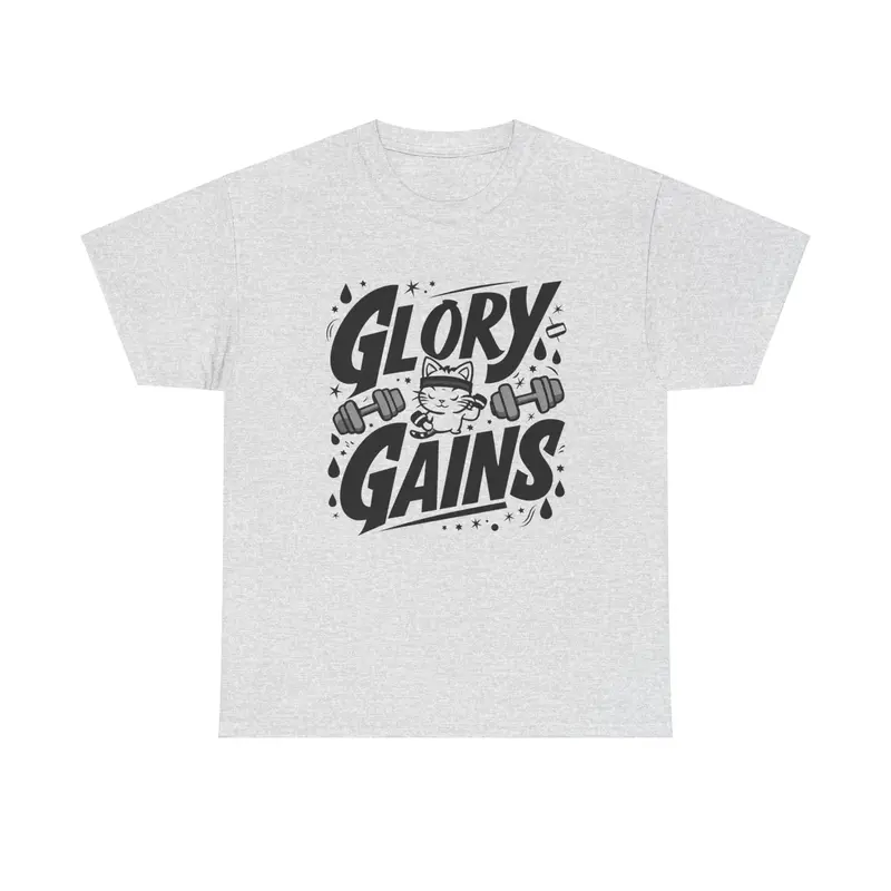 Glory Gain Gym Cotton T-Shirt 7