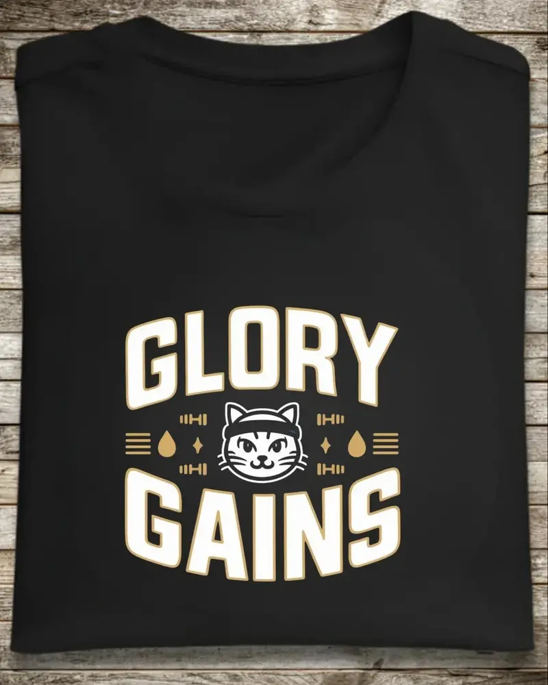 Glory Gains Cotton T-Shirt 1