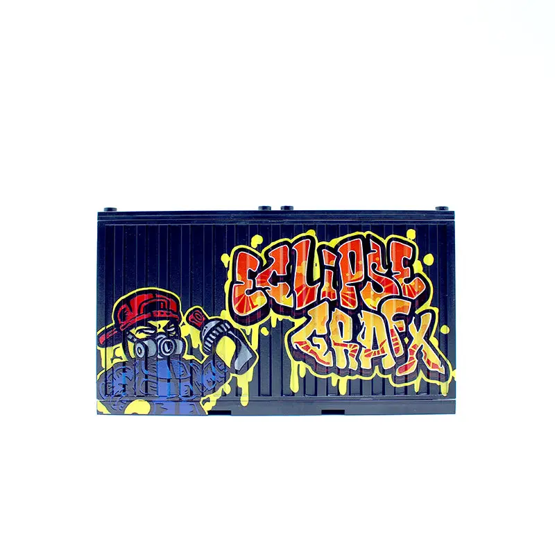 Graffiti Container - Sket White Skull/Eclipsegrafx Graffiti (Double Sided) 4