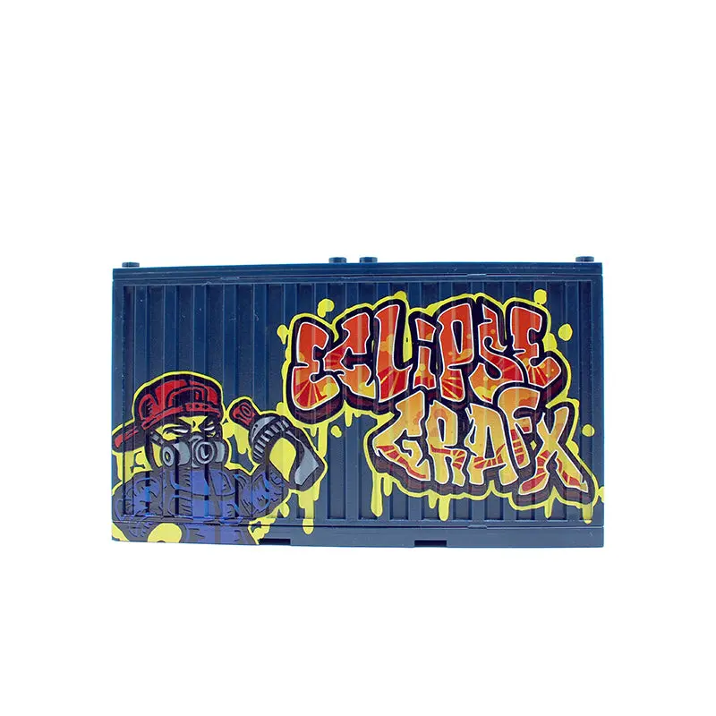 Graffiti Container - Sket White Skull/Eclipsegrafx Graffiti (Double Sided) 5